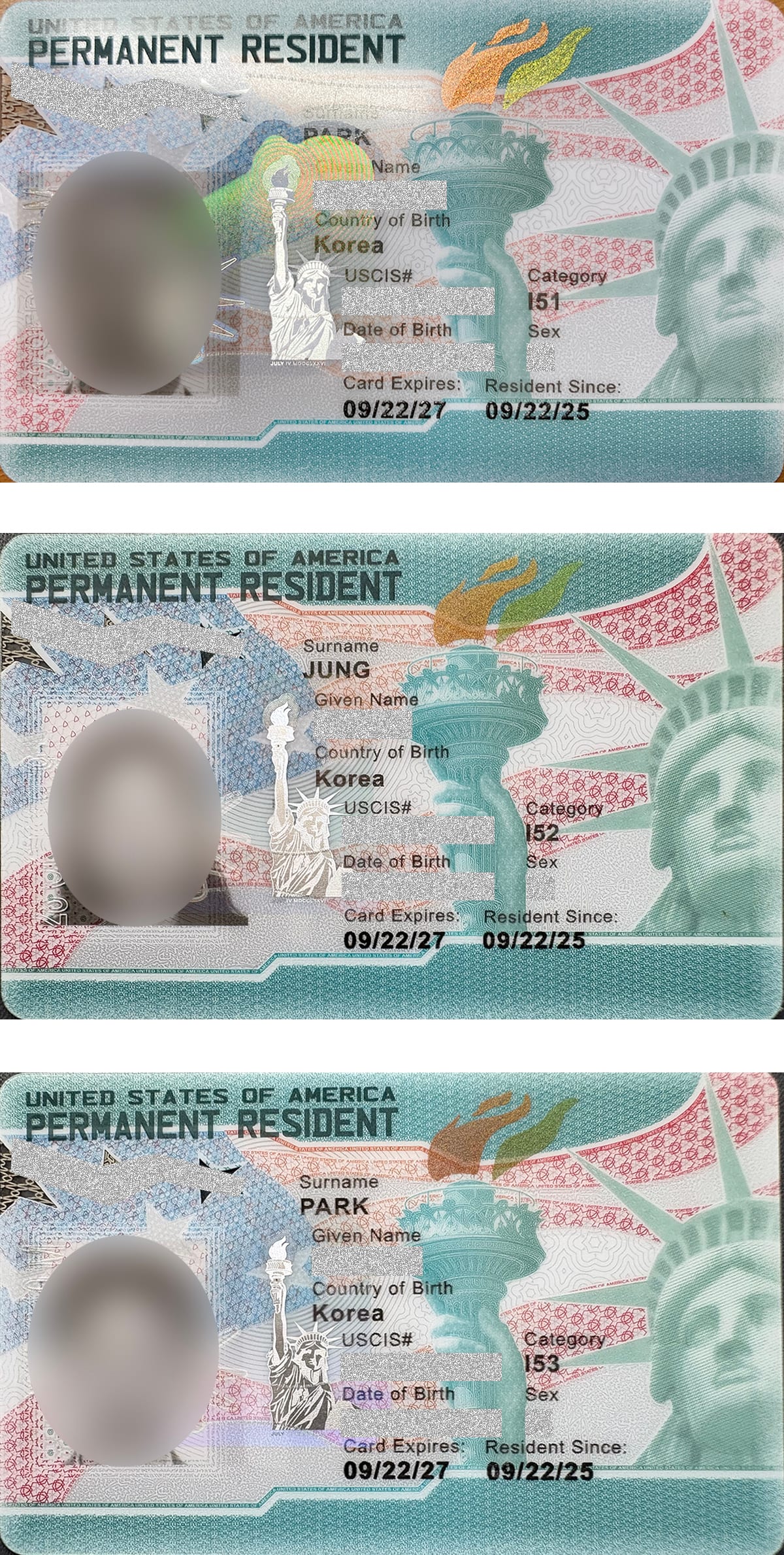 미국투자이민 승인서